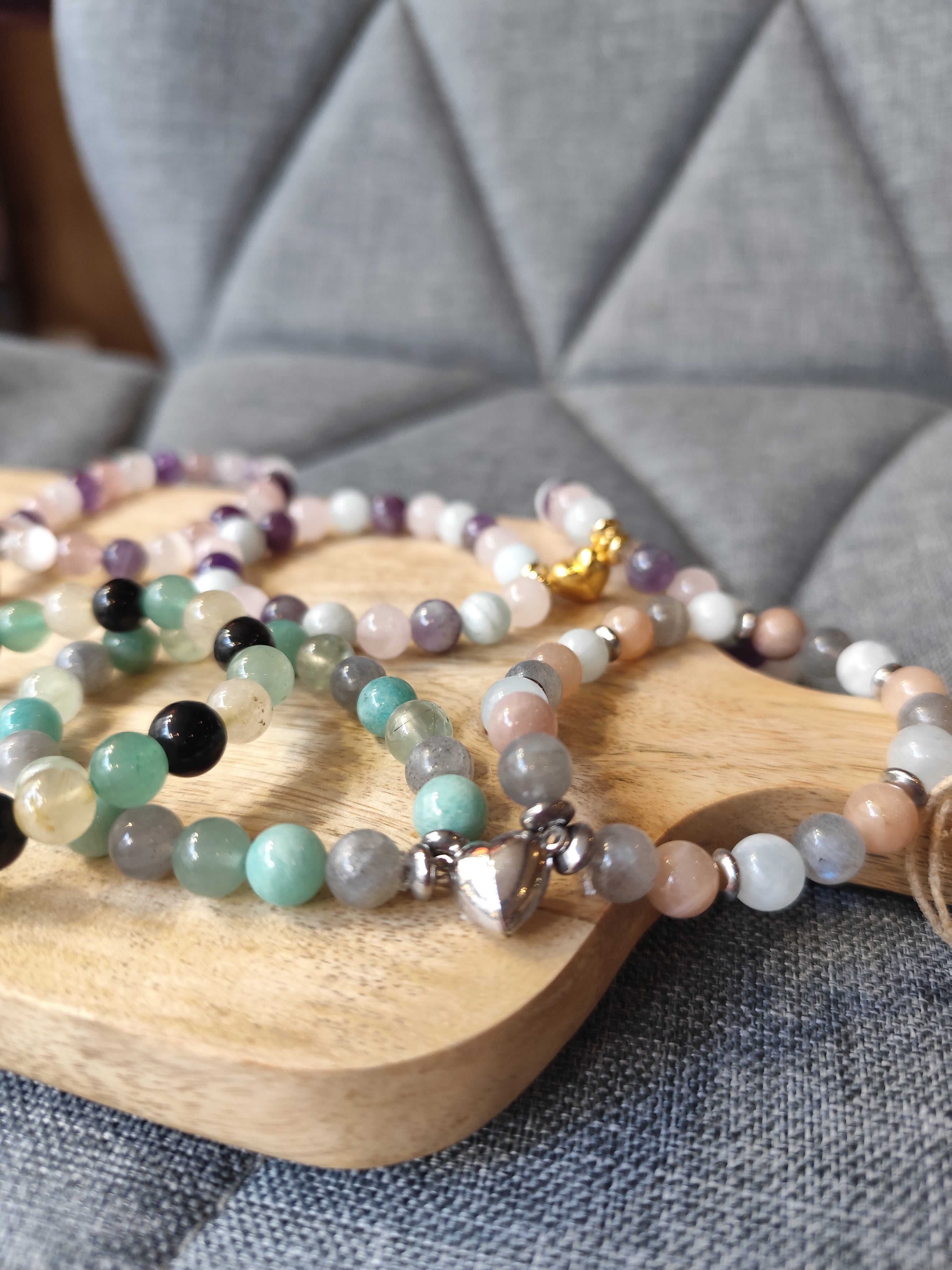 Bracelets Duo Aimantés - Pierres Naturelles | L'oeil de Luna