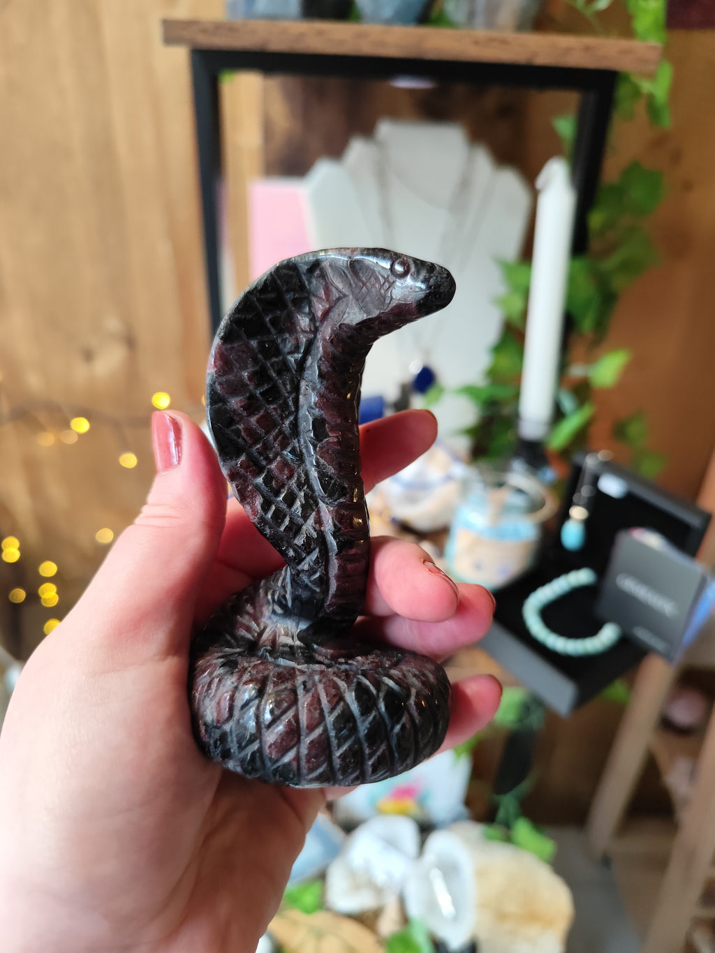 Cobra pierre naturelle