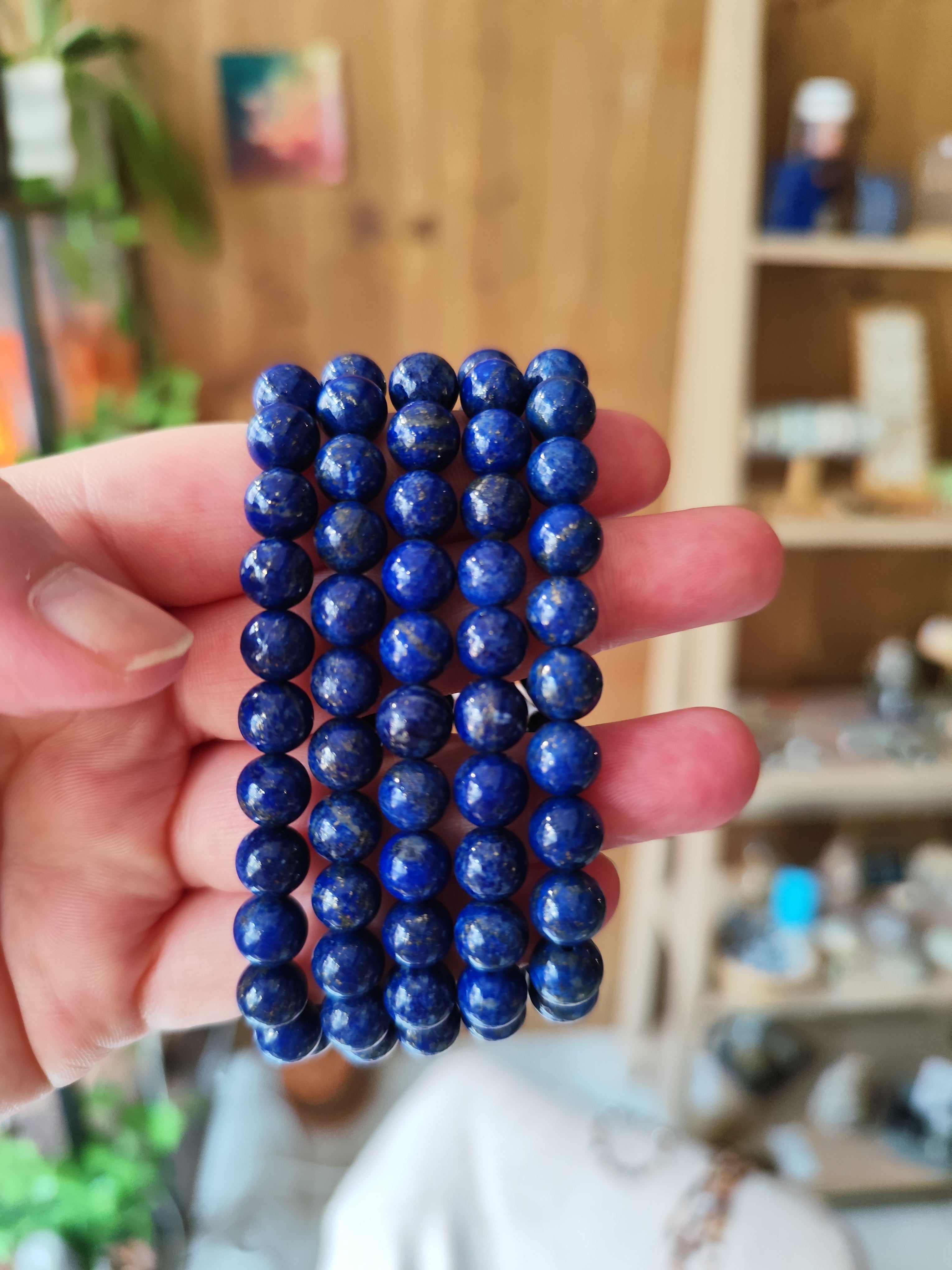 Bracelet en Lapis-Lazuli – Qualité A