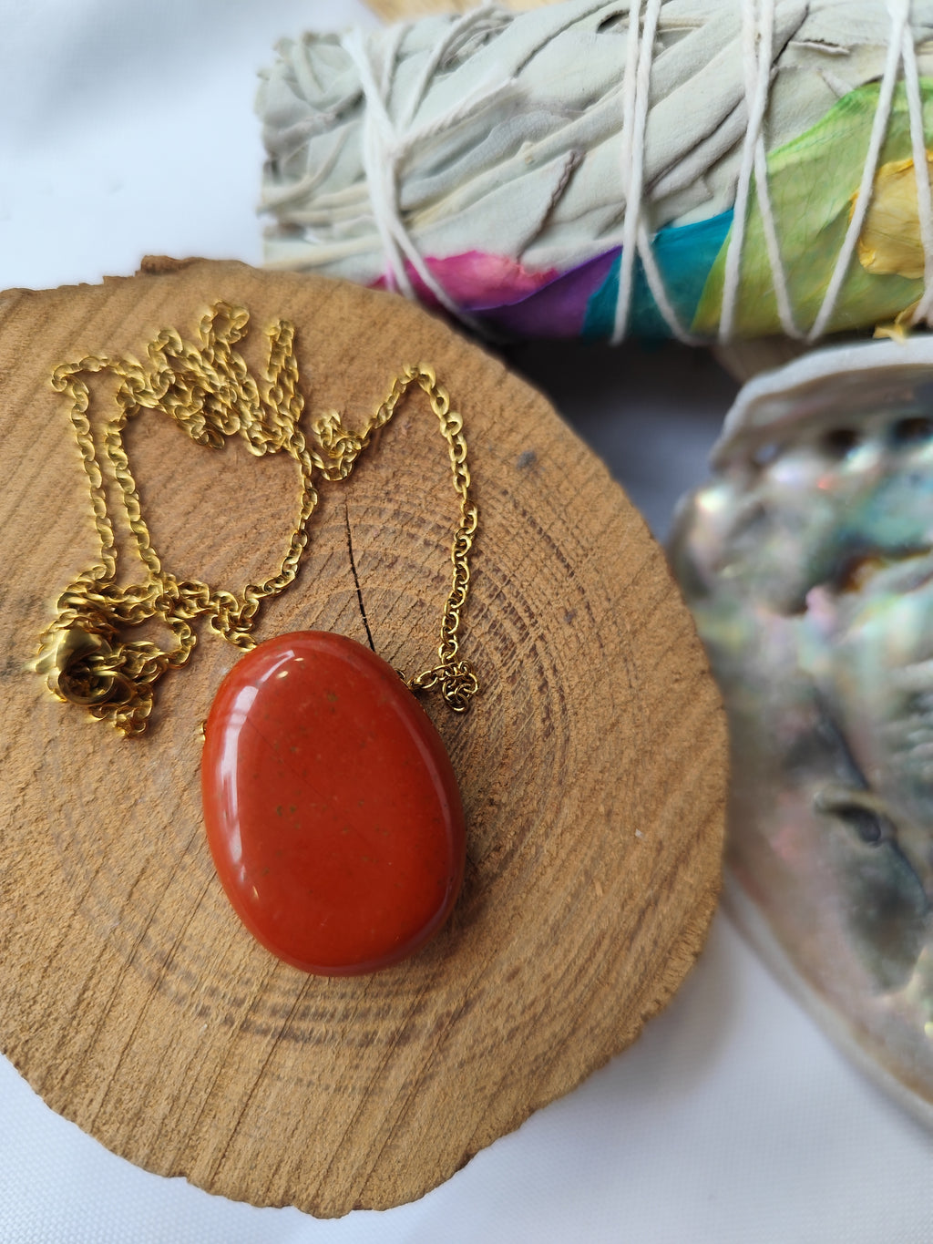 Pendentif Jape Rouge