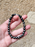 Bracelet Homme Hématite & Onyx – Force, Protection et Élégance Intemporelle