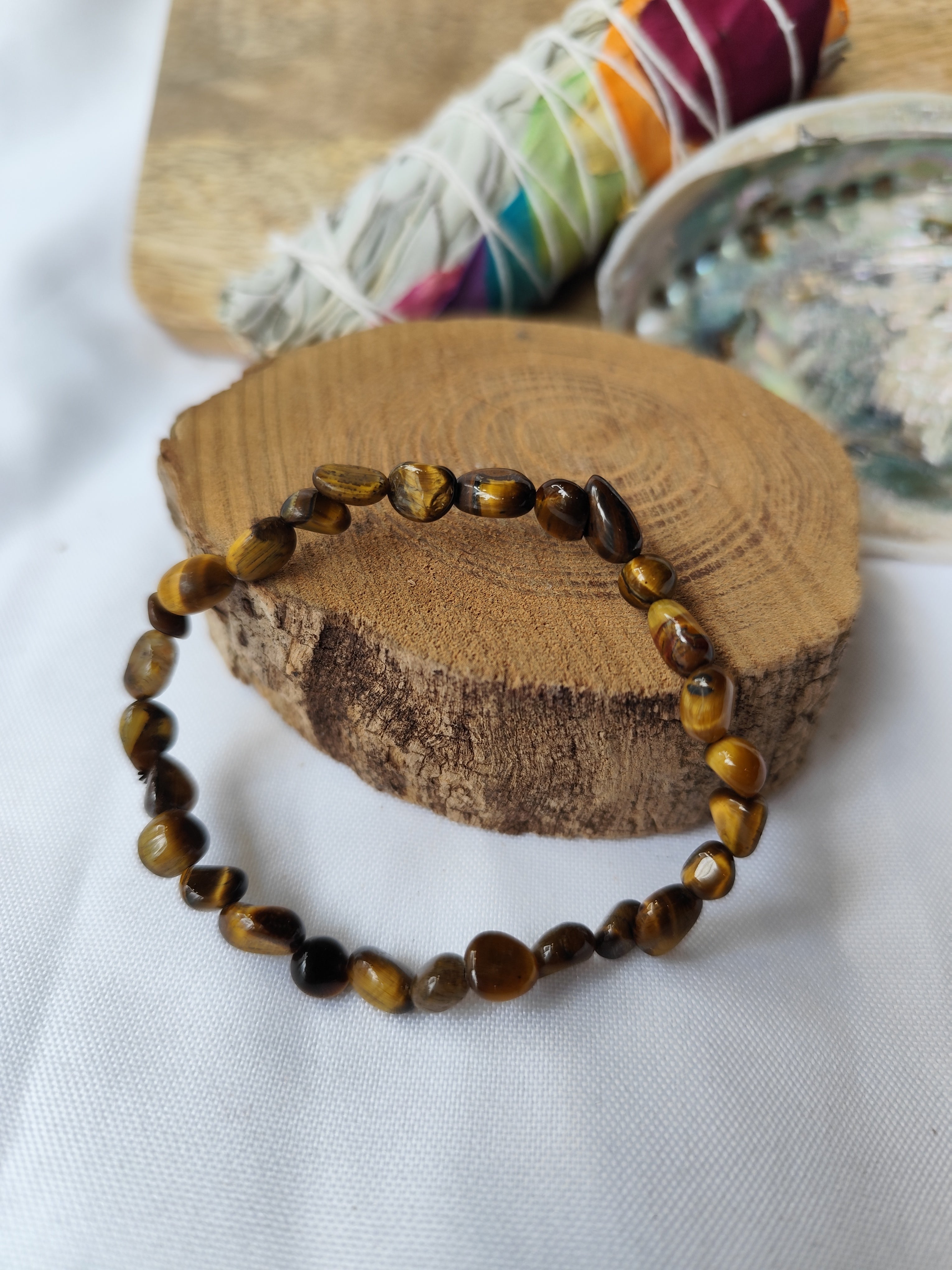 Bracelet grain Oeil de Tigre