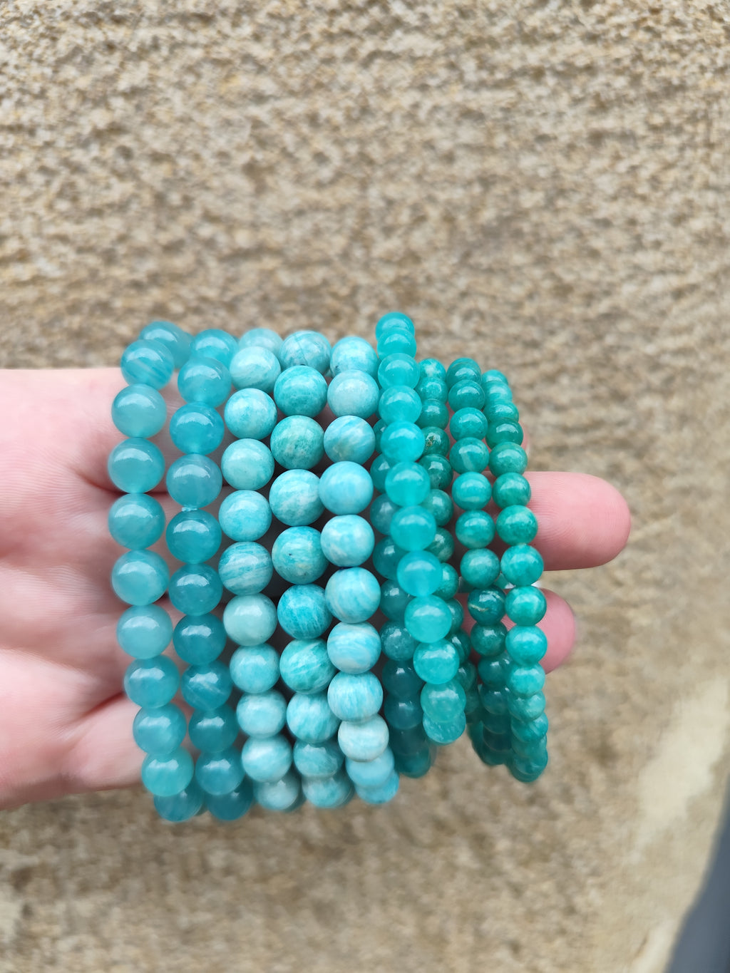Bracelet Amazonite Pérou AA