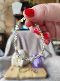 Bracelet “Éveil du Printemps” – Bracelet fait main en pierres naturelles