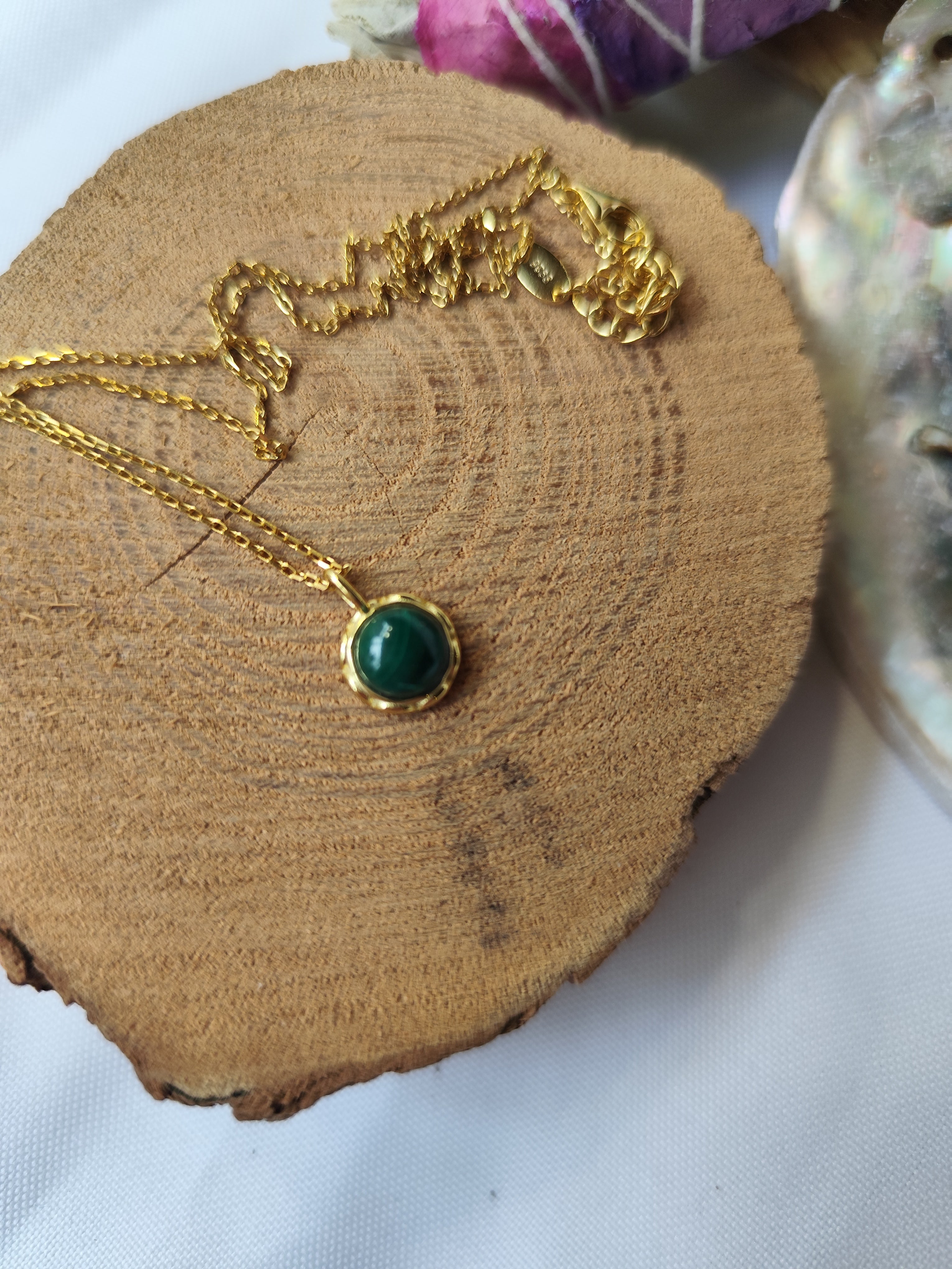 Collier Malachite