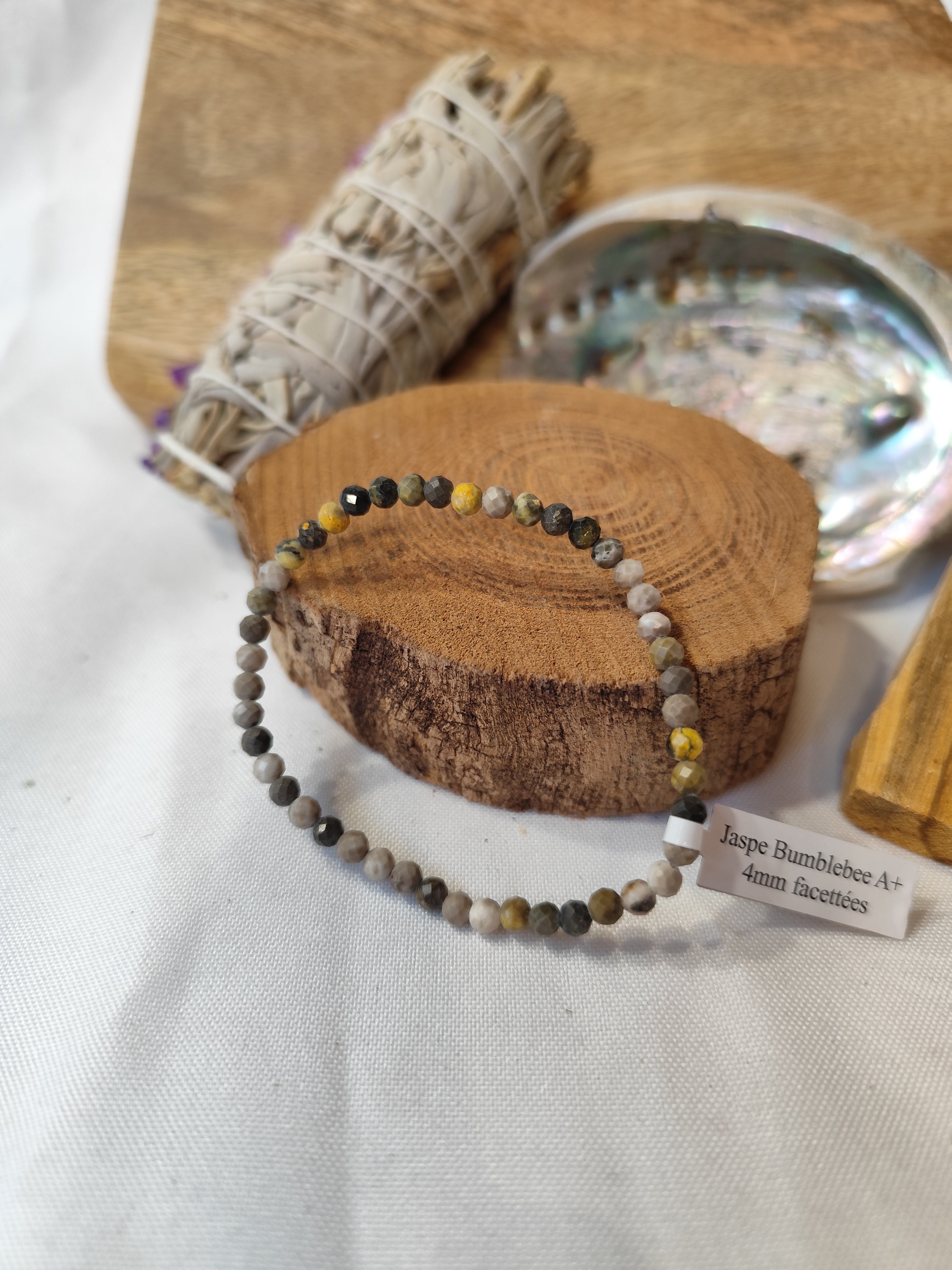 Bracelet Jaspe Bumblebee