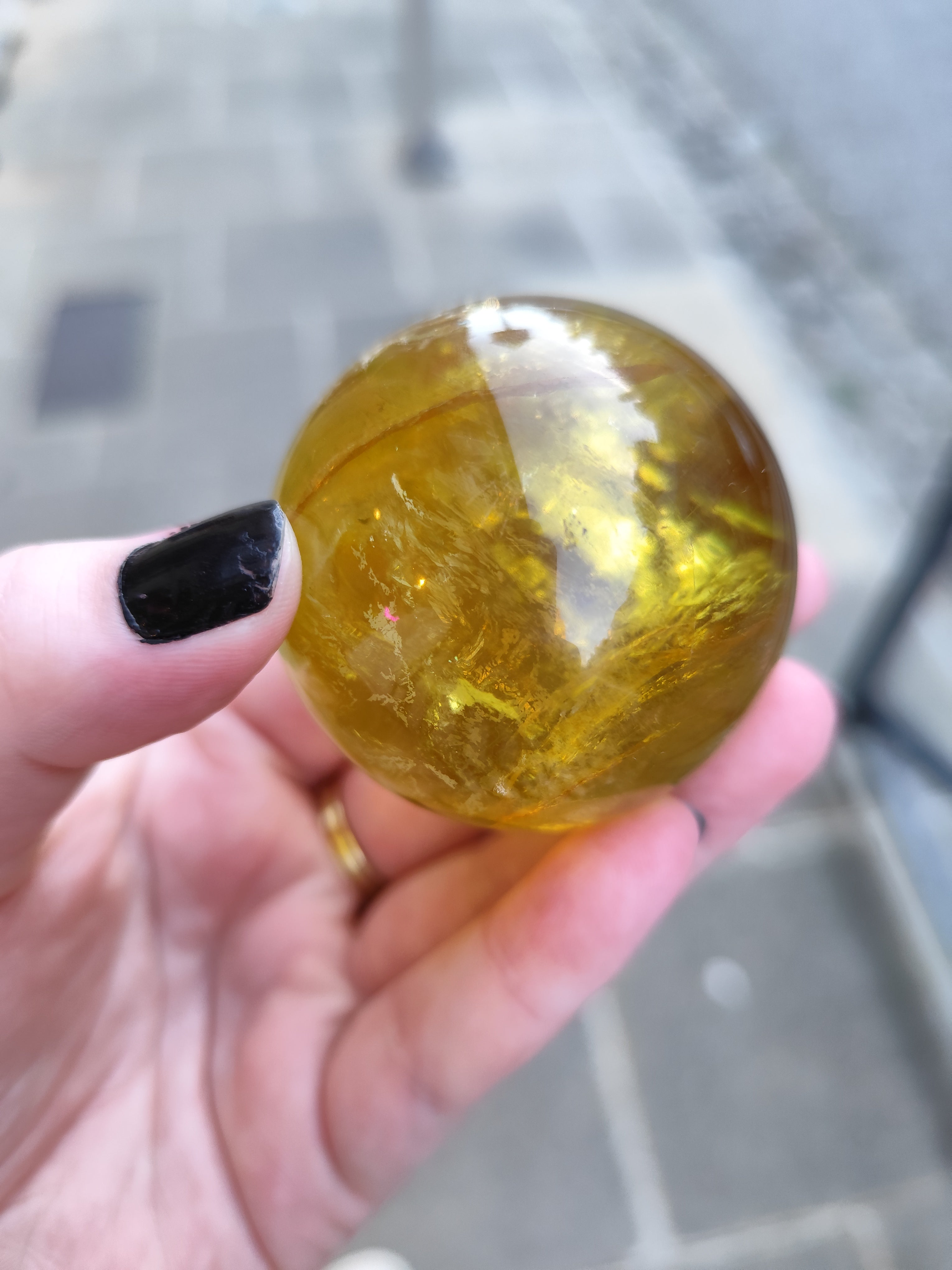 Sphère Citrine AAA
