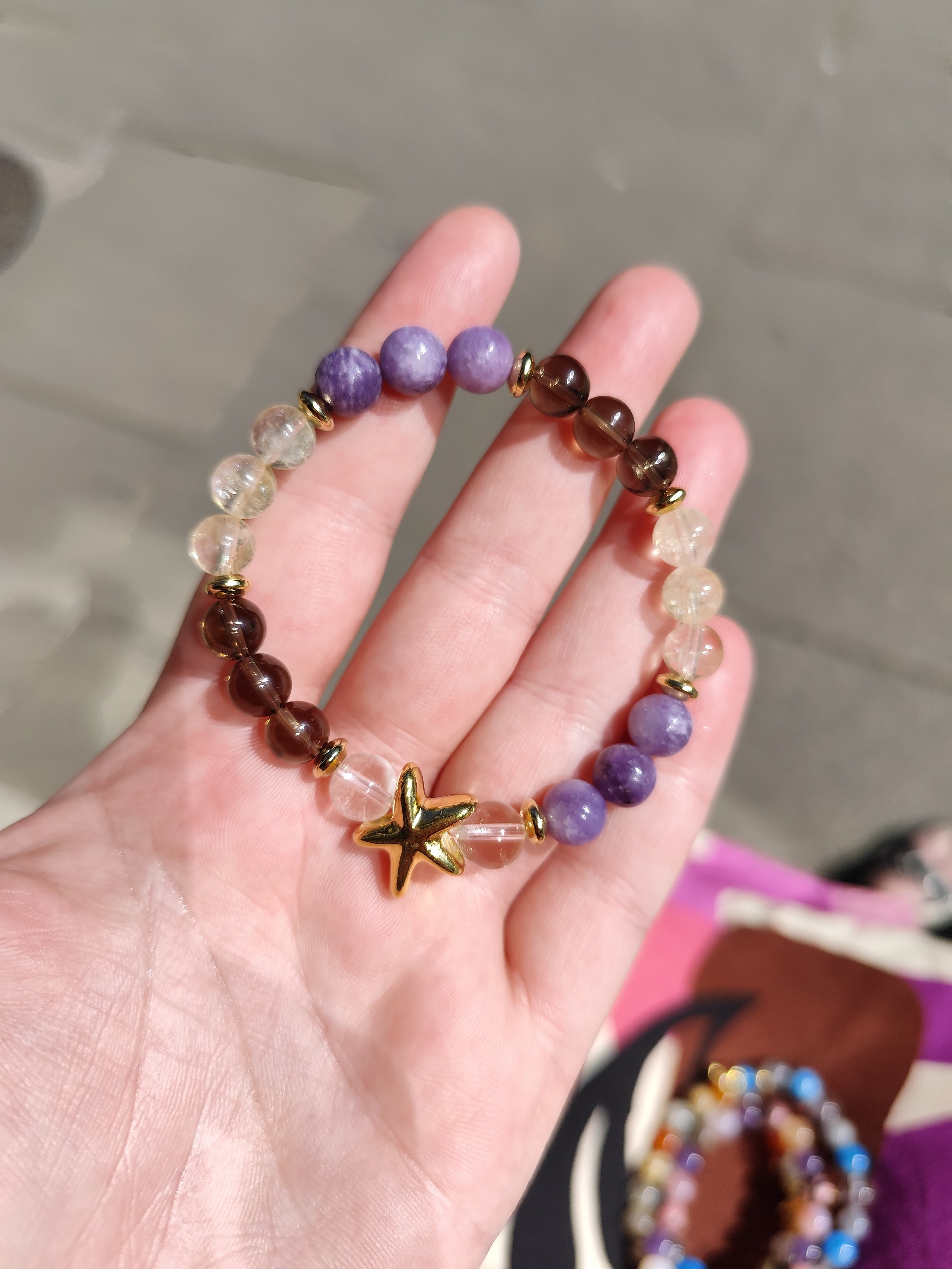 Bracelet Étoile Mer Mixte love