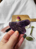 Gua sha Amethyste