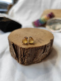 Boucles d'oreilles Citrine
