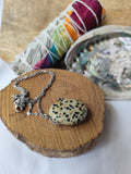 Pendentif Jaspe Dalmatien