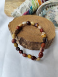 Bracelet grain Jaspe Mokaite