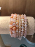 Bracelet Agate Fleur de Cerisier
