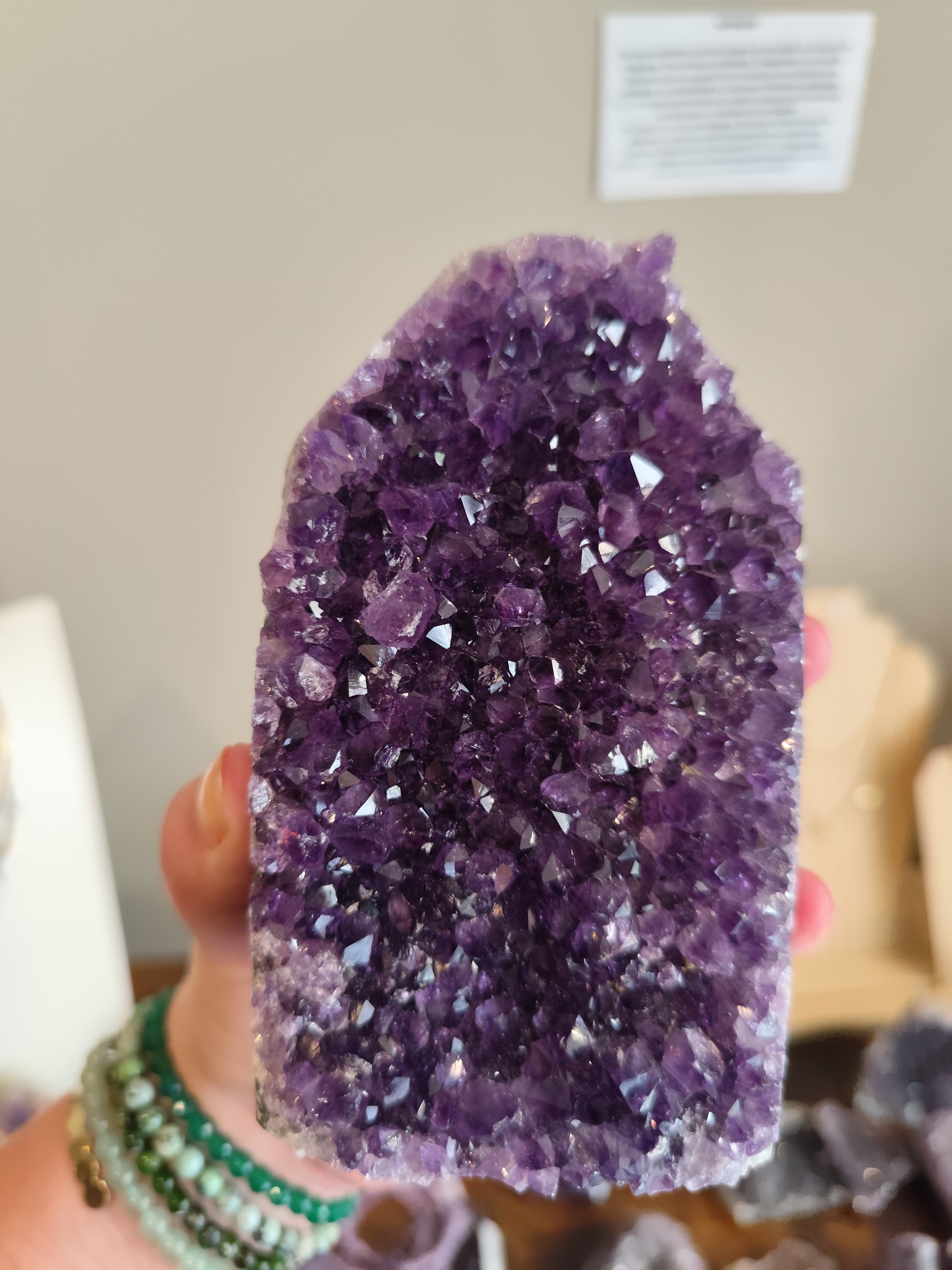 Druse d'Améthyste - Uruguay - Qualité Extra - Double cristallisation