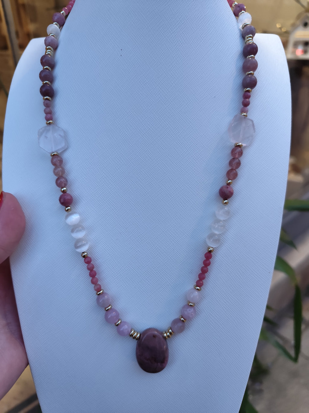 Collier Création Artisanale – Coup de Cœur Bien-Être