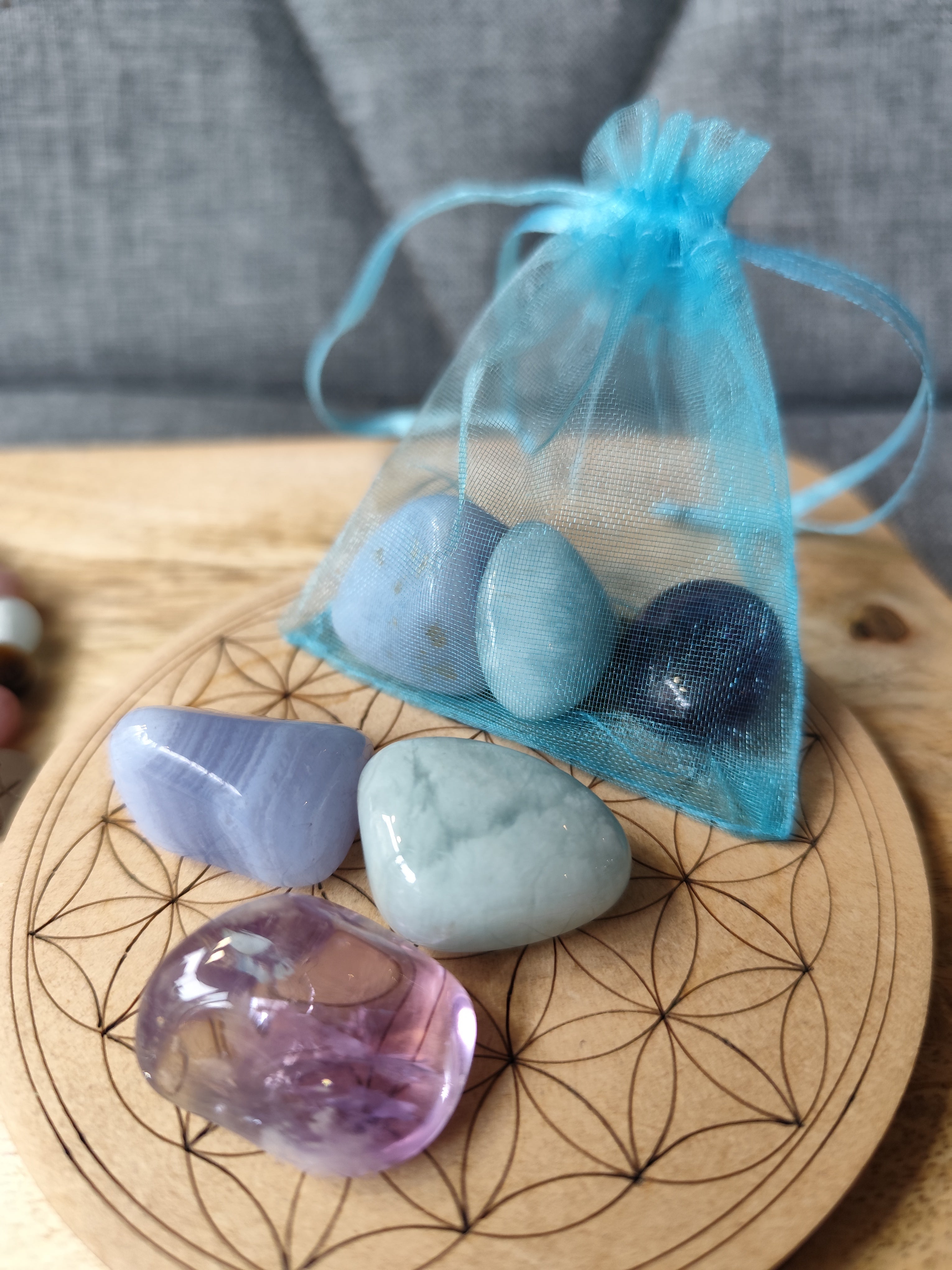 Kit de Survie du Poisson ♓ – Pierres Naturelles & Harmonie